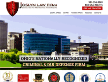 Tablet Screenshot of daytonohlawyer.com